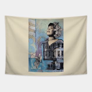 Billie Holiday "Golden" Tapestry