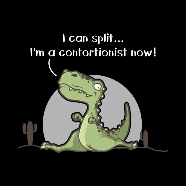 Trex Kids Shirt | Contortionist Shirt Trex Split Dinosaur by TellingTales