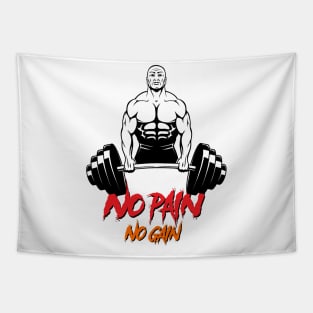 No pain No Gain Tapestry