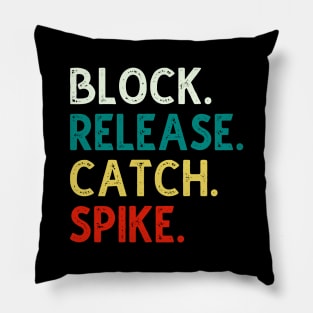 Block Release Catch Spike Pillow