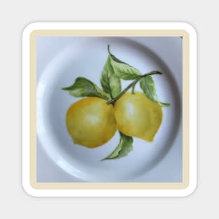 Lemon Botanical Magnet