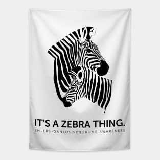 Ehlers Danlos Syndrome It's A Zebra Thing Tapestry