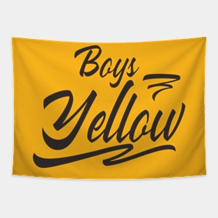 Boys yellow Tapestry