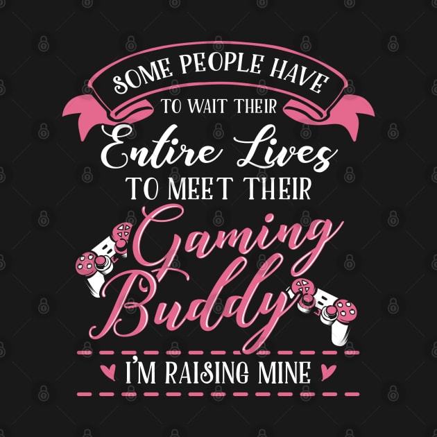Gaming Mom and Baby Matching T-shirts Gift by KsuAnn
