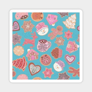 Cute Gingerbread cookies Magnet