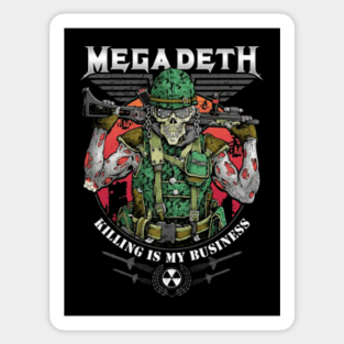 Megadeth Stickers Teepublic