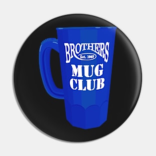 Blue Mug Club cup Pin