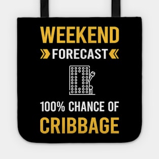 Weekend Forecast Cribbage Crib Tote
