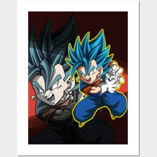 Gogeta blue Poster by Frag57