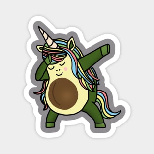 Avocado Cute Unicorn Funny Birthday or Xmas gift Magnet