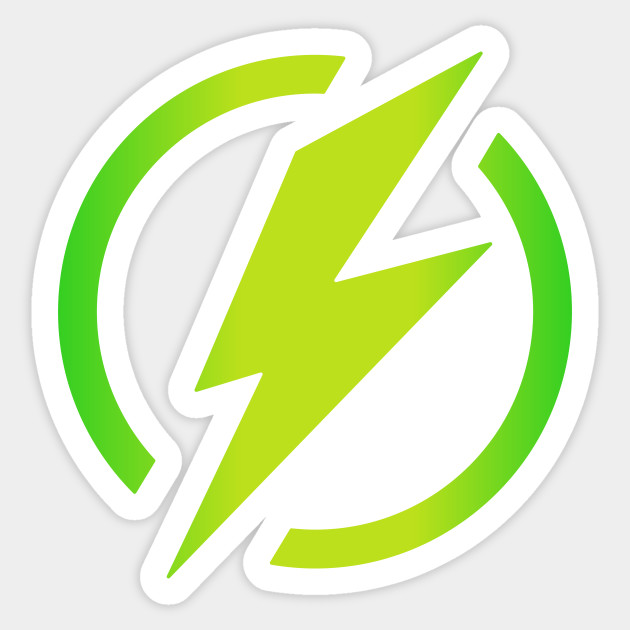 Lightning strike - Electric - Sticker