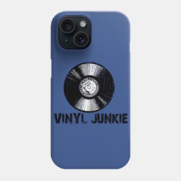 Vinyl Junkie Phone Case by deadhippo