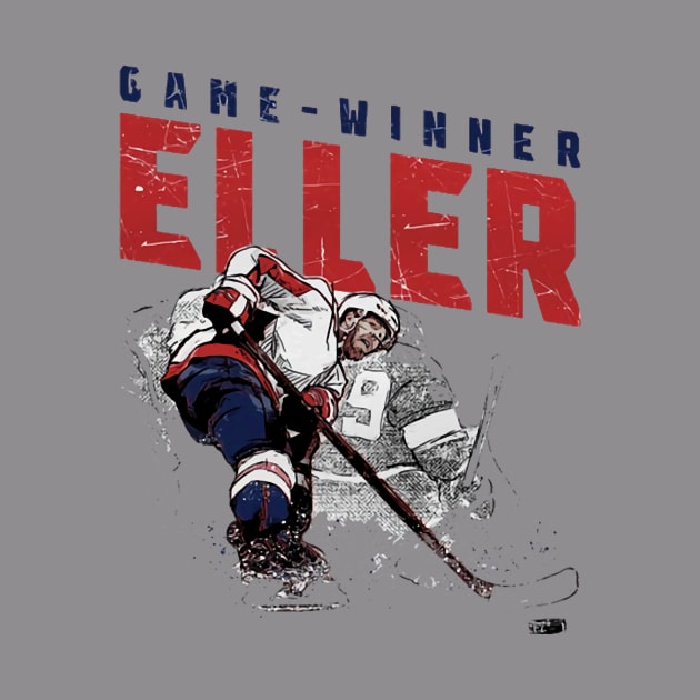 Lars Eller New Jersey Game Winner by Erianna Bee