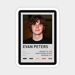 Evan Peters Magnet