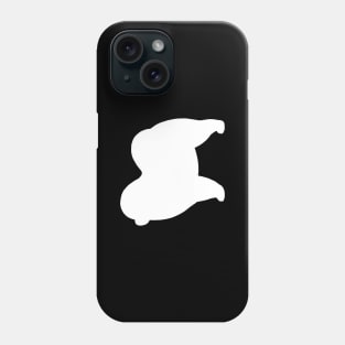 Rough Chow Chow Silhouette Phone Case