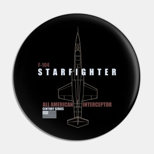 F-104 Starfighter Pin