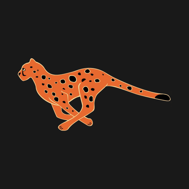 Runing cheetah by Grees