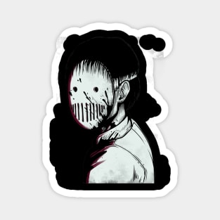 Masked Evil Boy Magnet