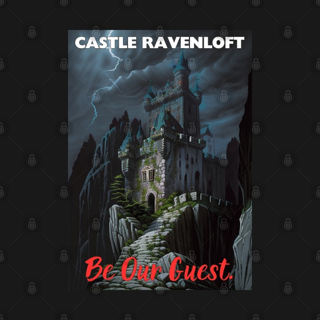 Castle Ravenloft Tourism Poster - Barovia by CursedContent