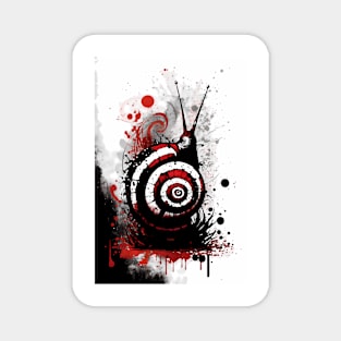 Snail Ink Painting Magnet