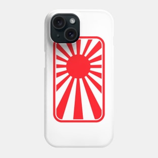 Red rising sun Phone Case