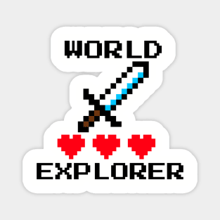 World explorer. Magnet