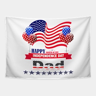 Independence Day Dad Tapestry