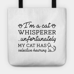 Cat Whisperer Tote