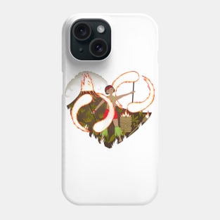 Hidden hearts of Hawaii: fire Phone Case