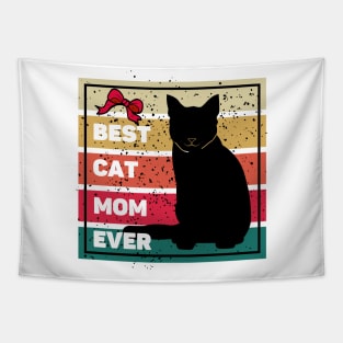 Best cat mom ever Tapestry