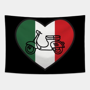 Italian Love - Vespa Tapestry