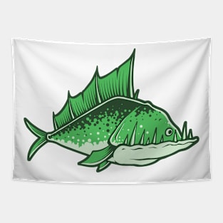 Monster Fish Tapestry