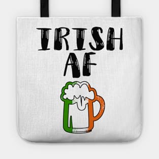 Irish AF Funny St Patrick Tote