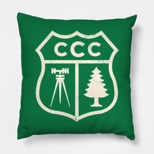 Civilian Conservation Corps - Shield Badge Pillow