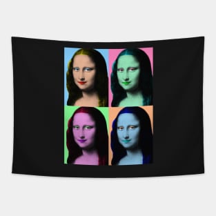 Pop Art Mona Lisa Tapestry