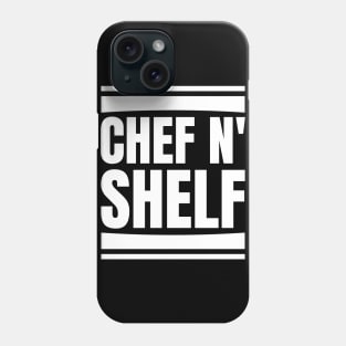 The Perfect Gift for Cooking Book Lovers: Get Inspired with the Chef'n'shelf T-Shirt! Phone Case