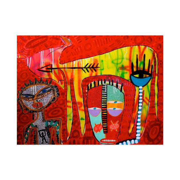 Urban Caveman by Stuckyart