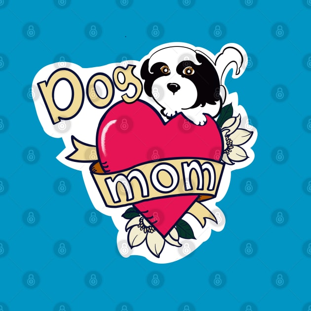 Dog Mom Tattoo by TAP4242