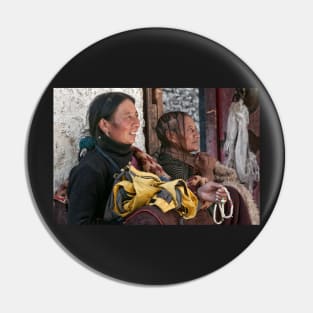 Tibetan Women, Sera Monastery, Tibet. Pin