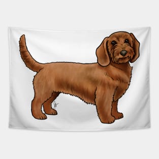 Dog - Basset Fauve de Bretagne - Red Wheaten Tapestry