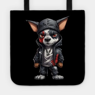 Canine Graffitti Artist Tote