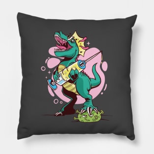 Dinosaur Coronavirus Pillow