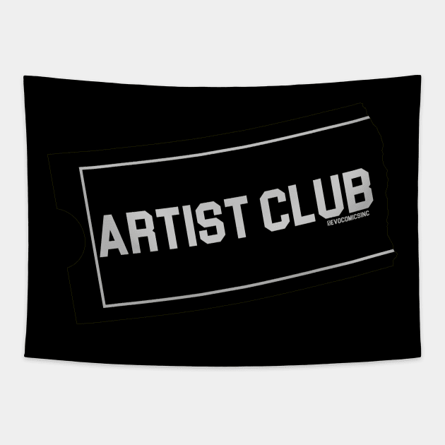 Artist Club Card Tapestry by Artist Club