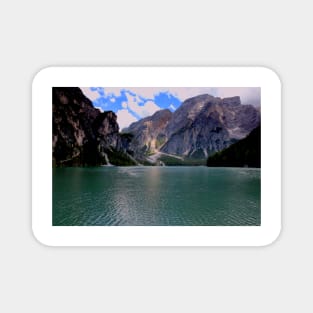 The Seekofel and lake Braies Magnet