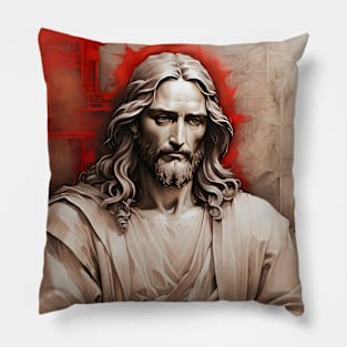 Our Saviour Jesus Christ v2 Pillow