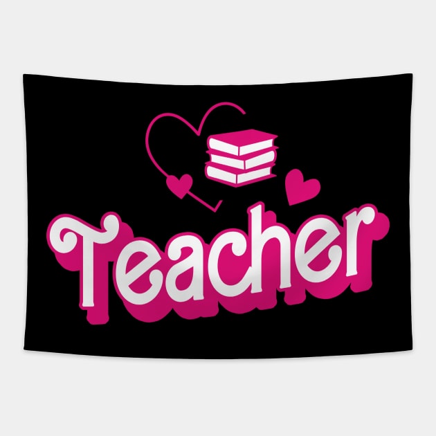 Retro Teacher Gifts Womens Funny Teacher Tapestry by KsuAnn