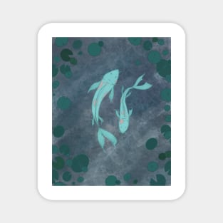 Koi pond Magnet