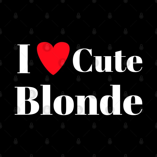 I love cute blonde by Spaceboyishere