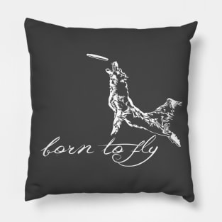 Border Collie Frisbee dog dogfrisbee Pillow