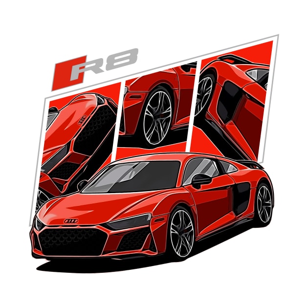 R8 v10 plus German Supercar by T-JD